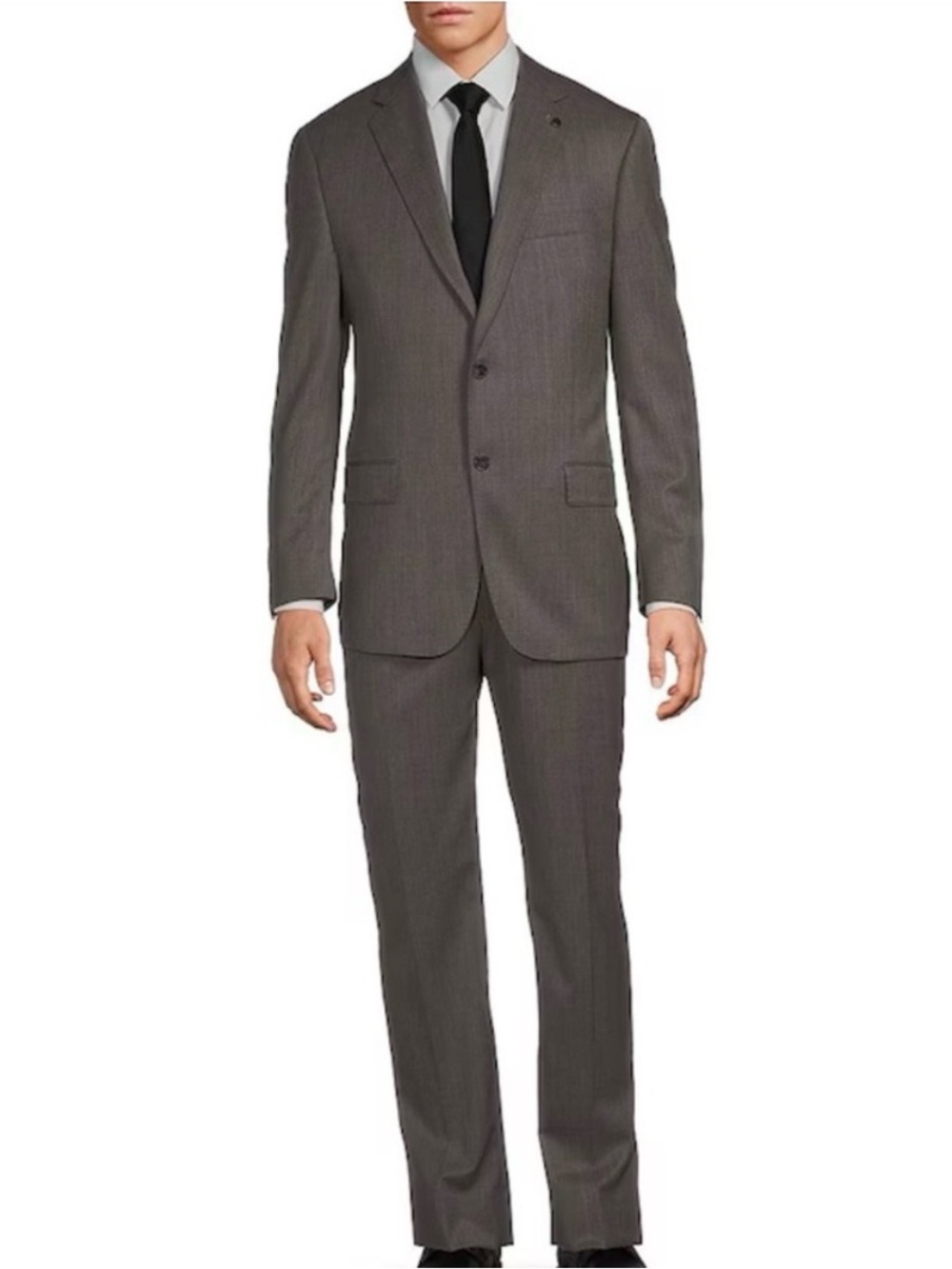 Hart Schaffner Marx Gray Suit Classic Style
